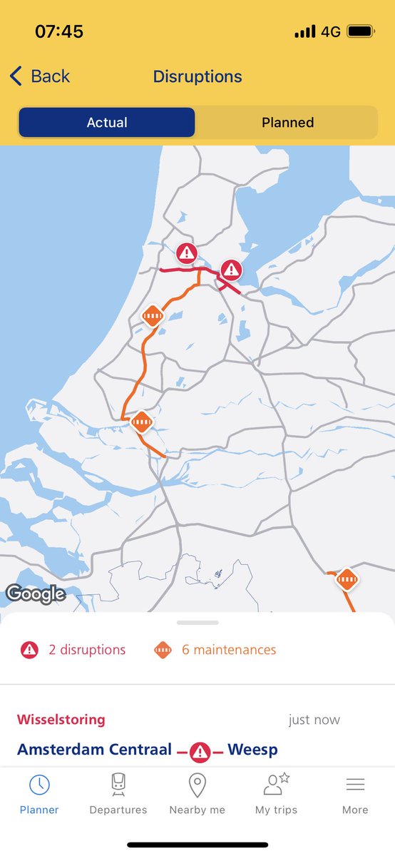 Dntje's tweet photo. Hallo @NS_online, hoe vind je zelf dat het gaat? #dailyshit https://t.co/w4EkptXaxu