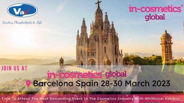 Do you wish to explore and know more about #natural #biocompatible #biodegradable #multifunctional ingredients #phospholipids for various #cosmetic applications? The wait is over. Let's meet in #incosmeticsglobal at Barcelona between 28-30 March 2023.