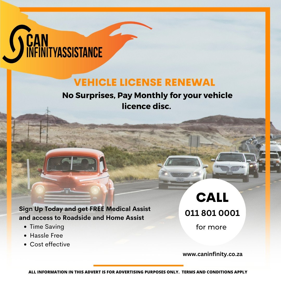 Can_Infinity's tweet image. Call 011 801 001 0001  or visit caninfinity.co.za/license-renewa… for more information