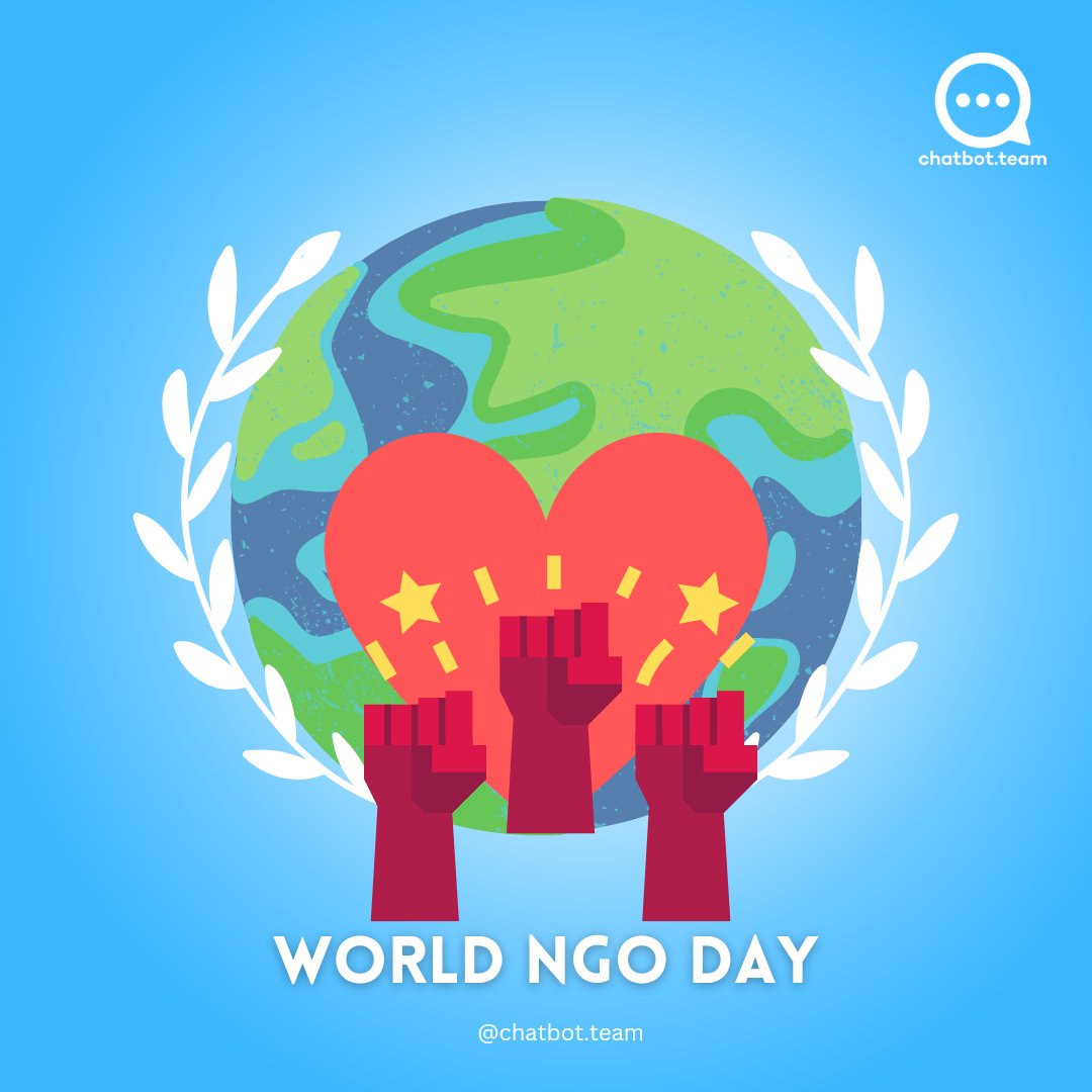 Thanks to everyone who joined us on our #NGODay. We had so much fun chatting with you, and are grateful for the support in helping us grow! #NGODay2023 #NGOCommunity #ChatbotForNGOs #NonProfitChatbots #AIforSocialGood #TechnologyForNGOs #NGOEmpowerment #DigitalNGOs
