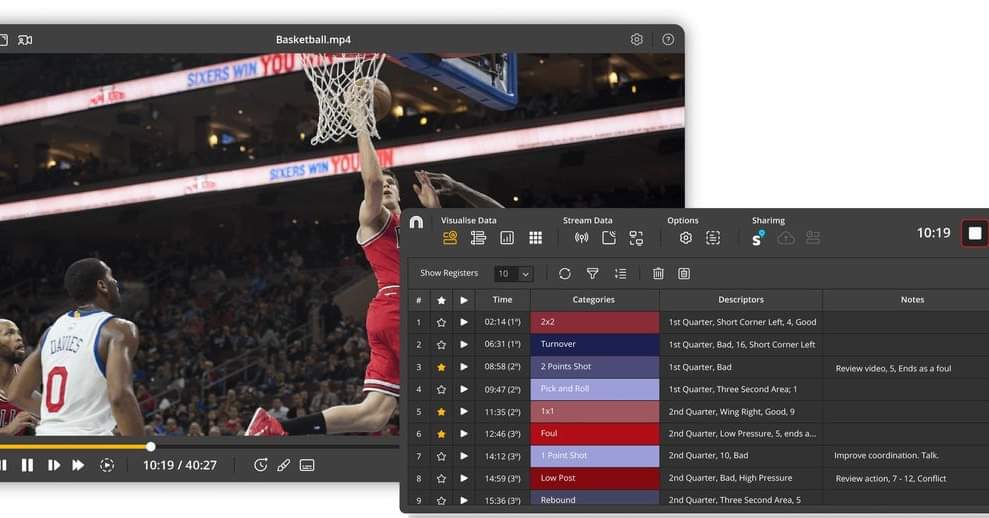 AfricaVideo's tweet image. 🚨𝐏𝐥𝐚𝐲-𝐛𝐲-𝐏𝐥𝐚𝐲 𝐚𝐧𝐝 𝐭𝐡𝐞 𝐃𝐲𝐧𝐚𝐦𝐢𝐜 𝐓𝐢𝐦𝐞𝐥𝐢𝐧𝐞🚨

Two methods of visualising collected data during the registering phase of your analysis. Both have advantages, but only YOU can decide which one to use. Need help deciding? We're here for you...