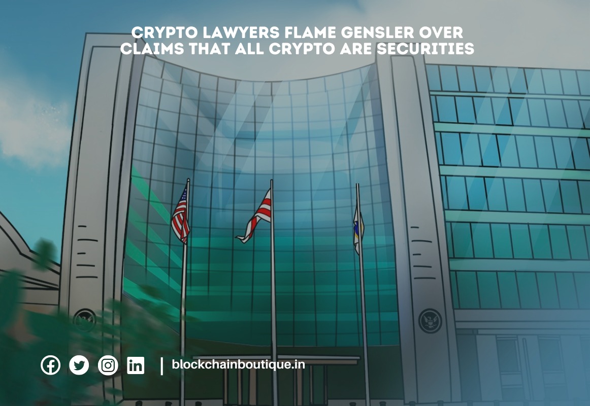 Blockchain_Bq's tweet photo. Crypto lawyers weighed in on Gary Gensler’s crypto regulation claims saying the SEC has no legal standing to police the space.
https://t.co/GTX5TAQyDK
Visit - https://t.co/quBFhzpApq
#teayiixsrchafreen #mondaythoughts #CarabaoCupFinal #ElectionResults #FRAvSCO #protest #WSMDS https://t.co/3BubfyEVny