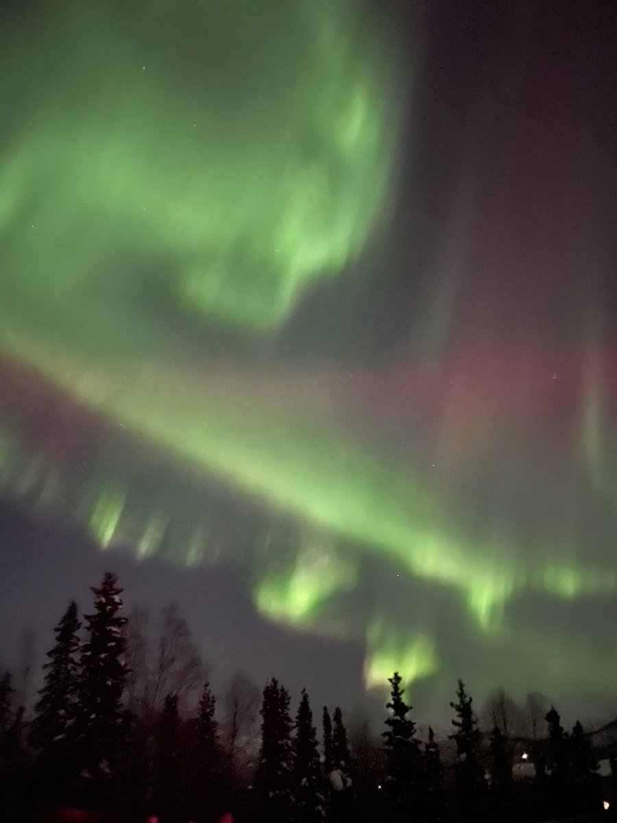 CourtTerleckiTV's tweet photo. I now understand why people chase the #Auroraborealis  first time seeing them and I can't get enough #Chugiak #Alaska https://t.co/Zb1C5Kqu5J