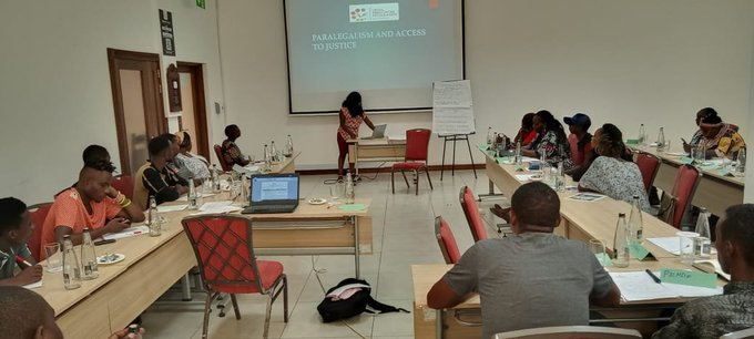lrf_ke's tweet photo. We've commenced week two of the Community Paralegal Training in Mombasa. The training has been possible through funding from the @KenyaRedCross &amp; the @GlobalFund. The knowledge gained will enable beneficiaries defend, claim &amp; assert their fundamental rights and freedoms https://t.co/r8NOM5JcdW