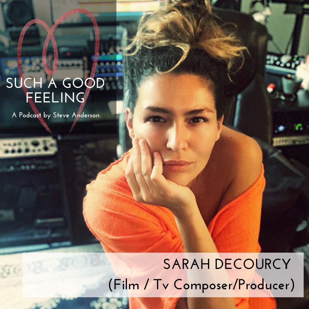 #SuchAGoodFeelingPodcast #NewEpisode

<a href="/SarahdeCourcyDC/">Sarah deCourcy</a> is proof of how taking chances can be transformative by moving her life to LA to pursue a dream of being a successful Film/TV/Game composer driven by a passion for music and unflinching determination

 linktr.ee/suchagoodfeeli…