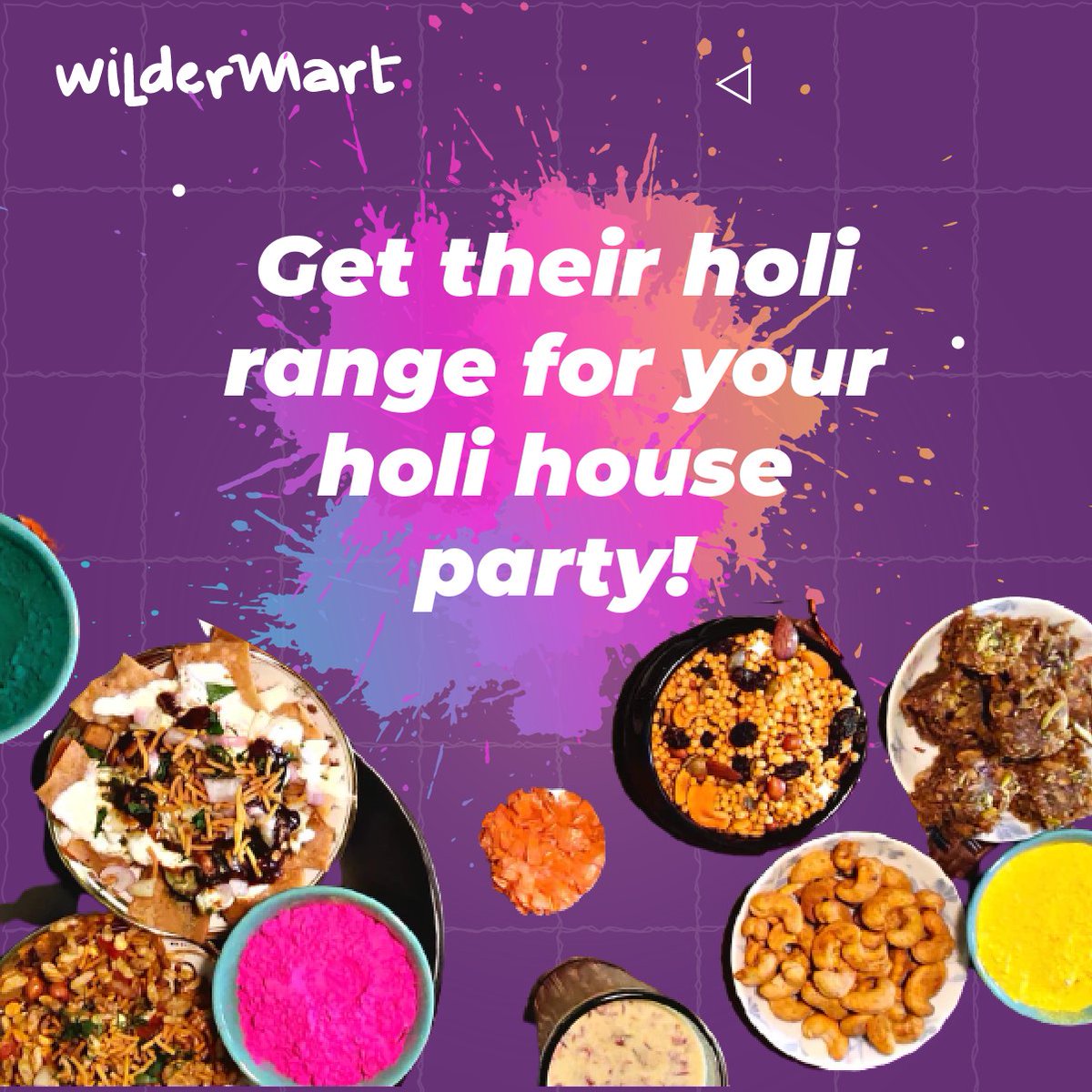 WildermartIndia's tweet photo. With Holi around the corner, let us introduce you to Neenu's Naturals - one of the bestselling brands on our website. Grab your party snacks, pickles and namkeens from their wide range - only on our website! https://t.co/Bj1WmeKgSp