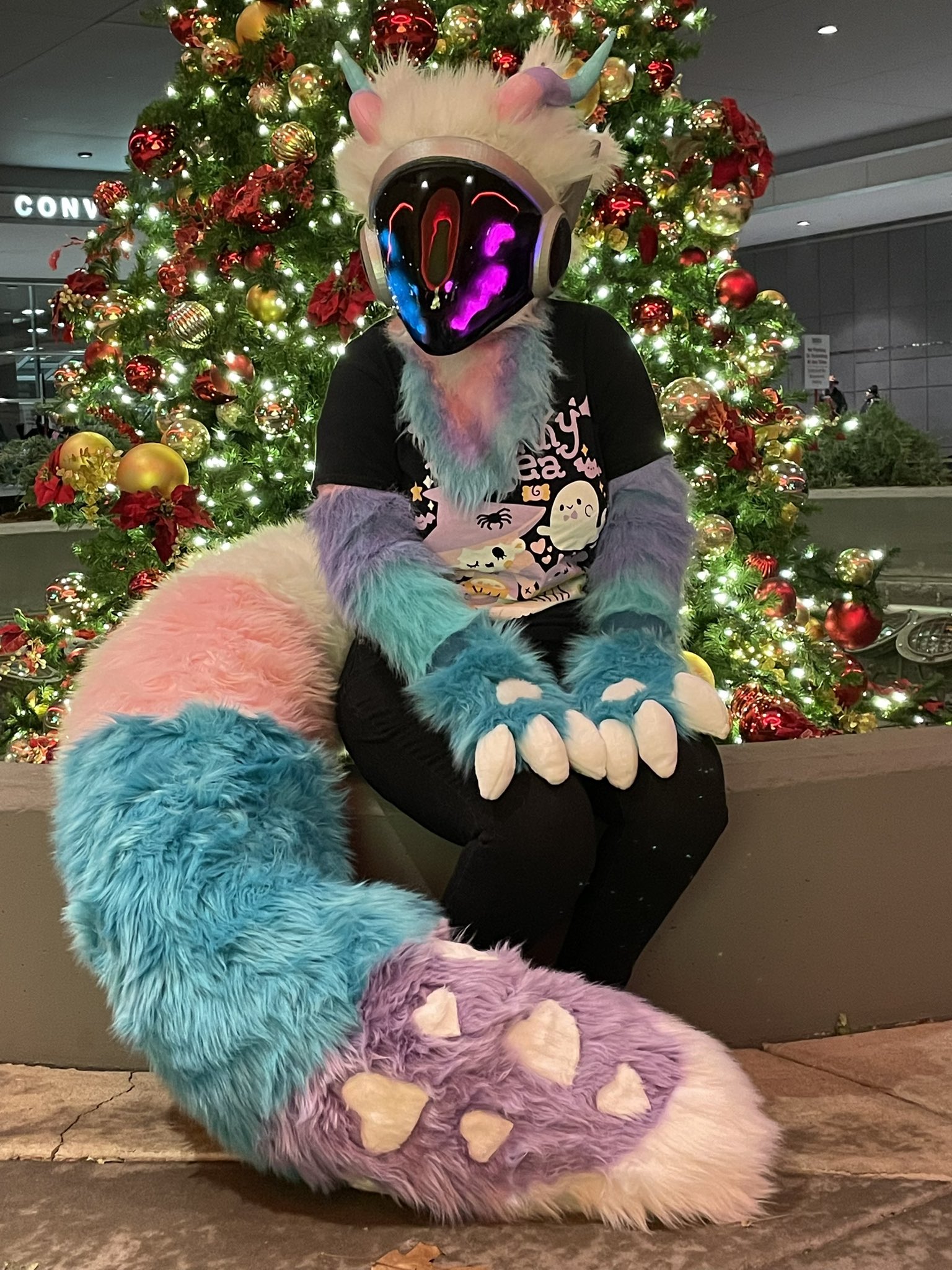 hi guys can you see my protogen fursuit? : r/furry