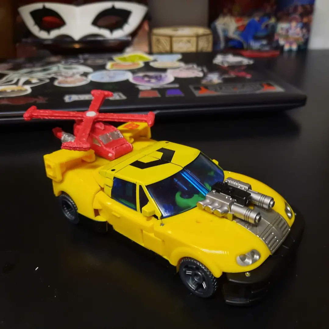 Tfpivman's tweet photo. Now my Legacy HotShot has his Minicon thanks to the printable models by @funbiestudios
#Transformers #TransformersArmada #micronlegends #UnicronTrilogy #Minicon #Transformers3dPrints https://t.co/5N5TscuD7O