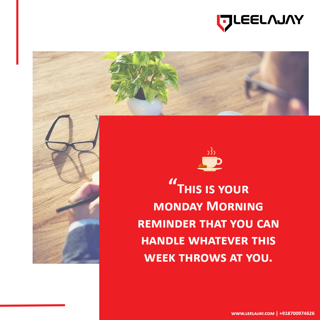 techleelajay's tweet photo. If you are also not Monday people like us, we feel you. 🥱☕ Let's fuel up, stick with it and make it a great week!! 💃 
#MondayMotivation #WorkMornings #WorkHardPlayHard #WorkHumor #leelajaytechnologies https://t.co/ioL6ExuELk