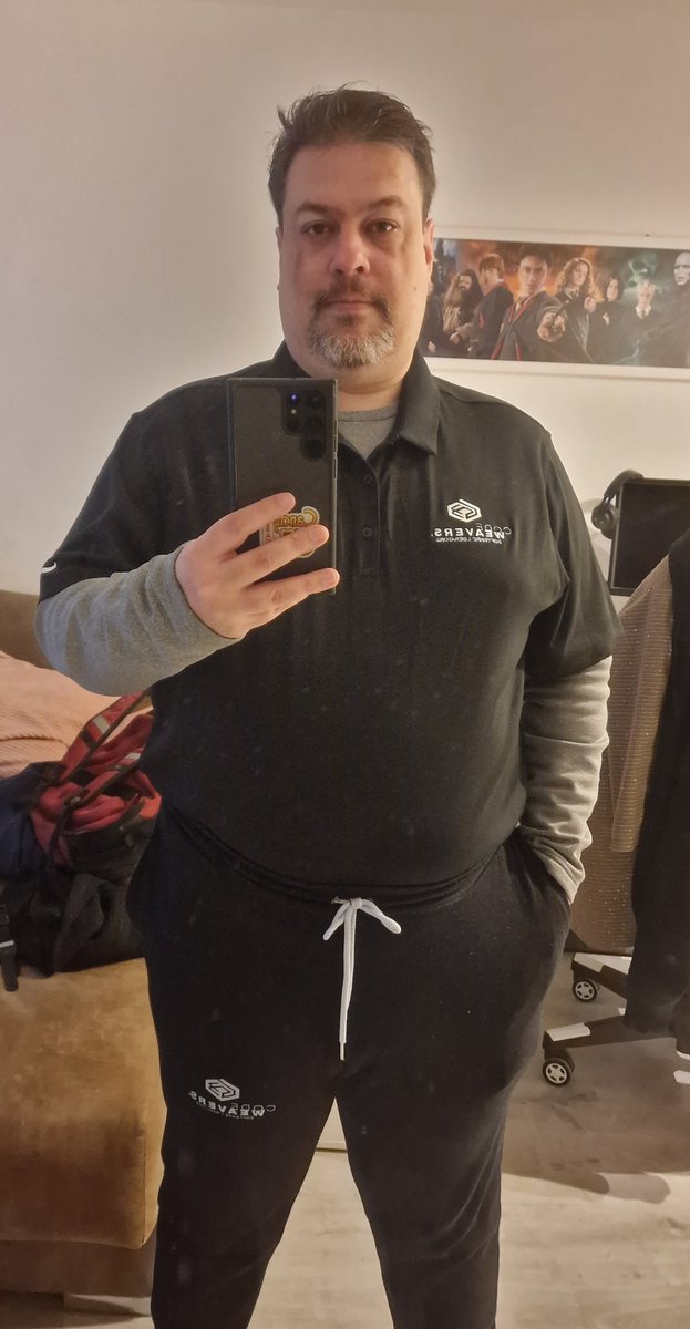 crramirezc's tweet image. My @CodeWeavers outfit #CodeWeaversSwag