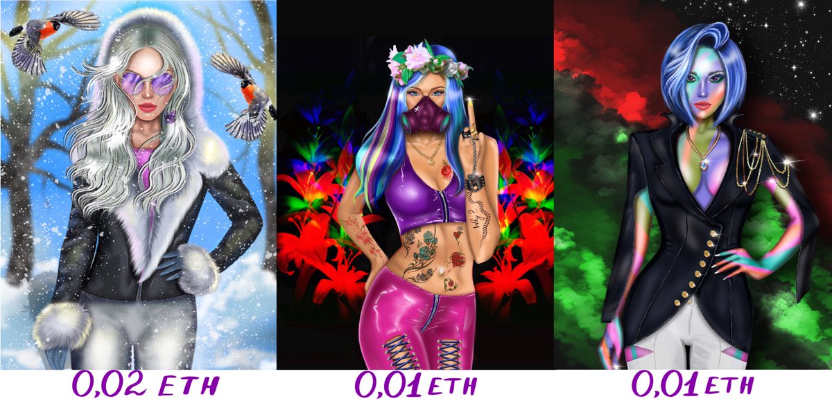 Super sale! In honor of the coming spring and my upcoming birthday! Grab it now, last few days. Follow my link in my profile header Opensea ❣️