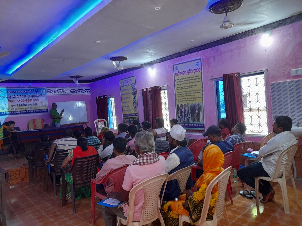 ArdBhadrak's tweet photo. District level skill upgradation training on Broiler farming ,Bhadrak https://t.co/OPVh5FTQPQ