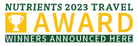 Nutrients_MDPI's tweet photo. #mdpinutrients Glad to announce the winners of the 2023 Travel Awards, Dr. Gabriele Serreli from University of Cagliari @SerreliG,  and Miss Jiaqi Ni from Rovira i Virgili University @JiaQi_Ni. We also thank all the applicants for their support!
https://t.co/VrwaVgl5nE https://t.co/58EgI2Ffk3