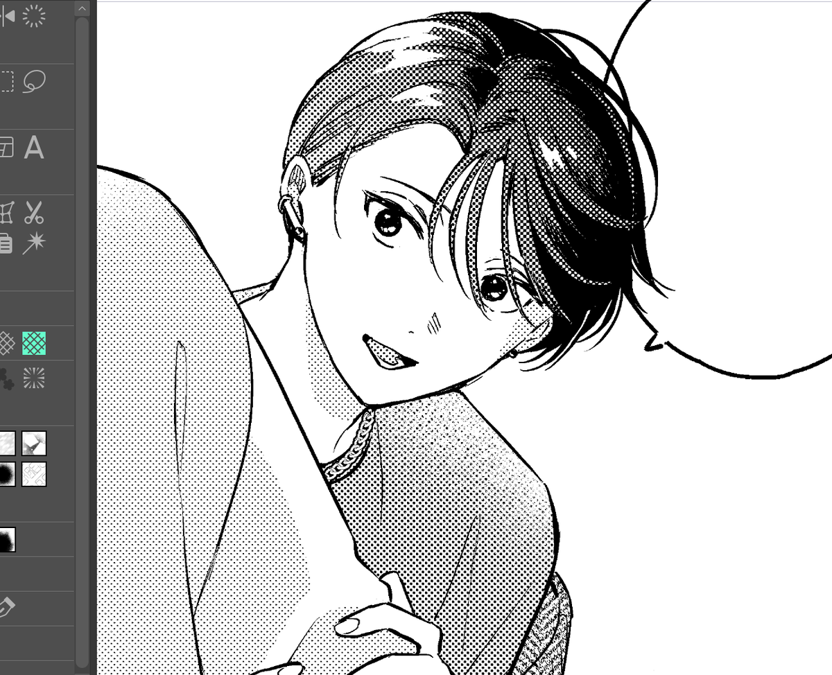 最終話の仕上げしています 