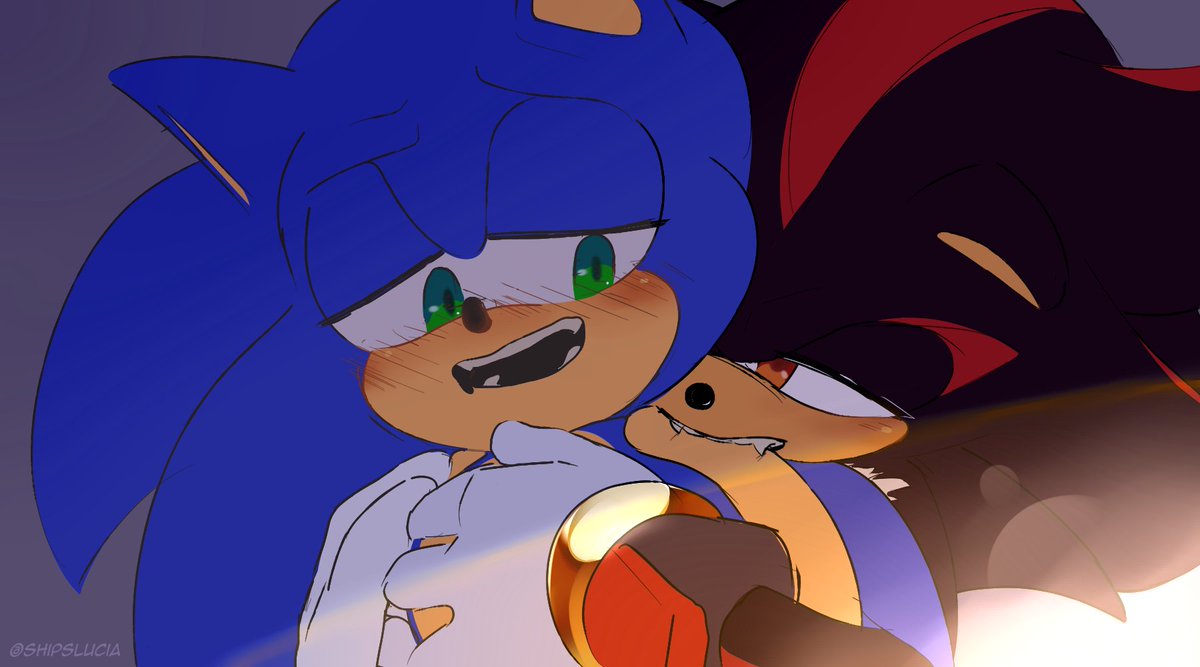 Lucía Ship Art!🇦🇷 on X: Headcannon: Sonic likes tough guys