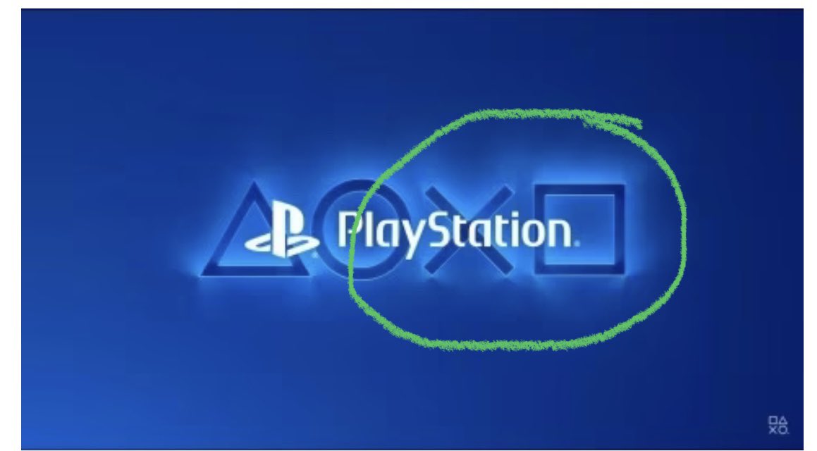 Can’t believe that #PlayStation subliminally advertises #Xbox                       🔺⭕️❌🟥