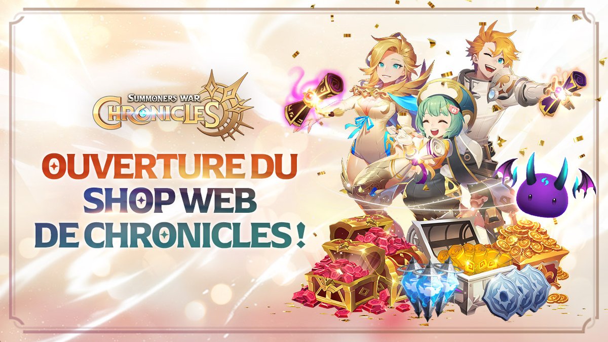 chronicles_fr's tweet photo. Le Shop web mondial où vous pouvez acheter divers produits a ouvert ses portes ! 🥳

Rendez-vous sur notre forum officiel pour plus de détails ! 😉

✅Lien vers le forum officiel de Chronicles : https://t.co/wkU8oYE0ra https://t.co/Ww6SPWA6Sf