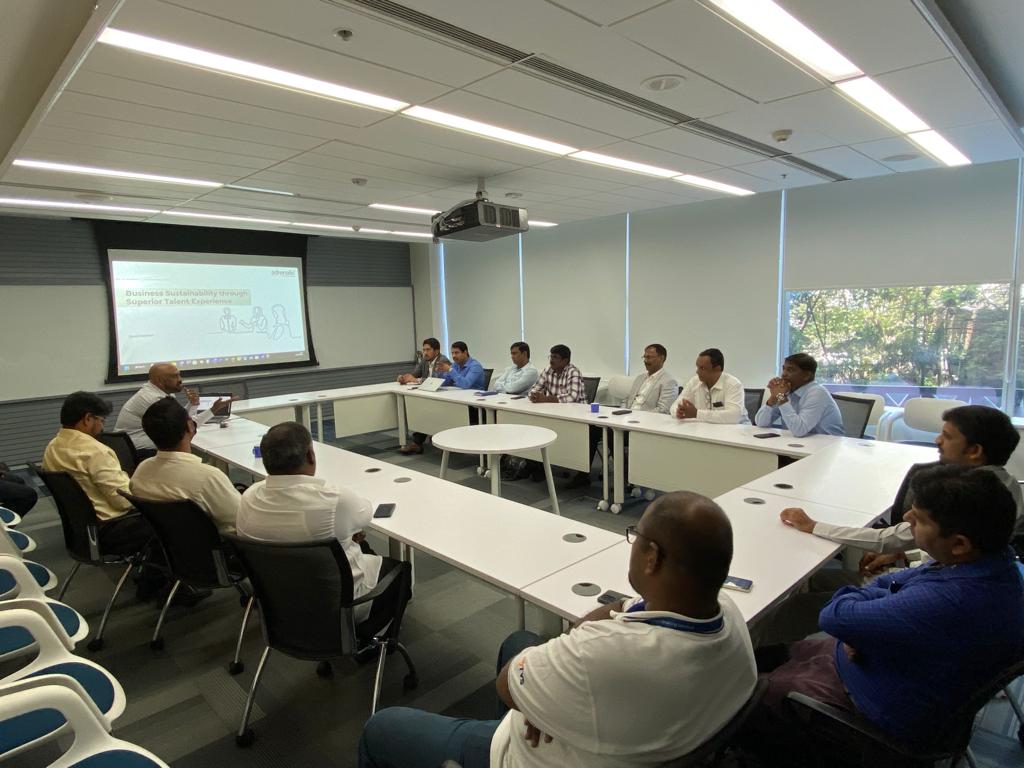 adrenalinHRMS's tweet photo. We recently hosted a CHRO roundtable discussion in Chennai, partnering with @Microsoft, to explore how talent experience can drive business sustainability. Thank you to our attendees and partners for supporting this important discussion.
#talentexperience #adrenalinMAX https://t.co/rcrZv1Nrh3