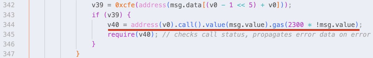 1/ Looks like swapX (bscscan.com/address/0x0cce…) on BSC was abused to launch a price manipulation attack (phalcon.blocksec.com/tx/bsc/0x3ee23…). 
The implementation contract (0x6d89) has a function (0x4f1f05bc) without enough access control, so tokens approved for this contract could be abused.