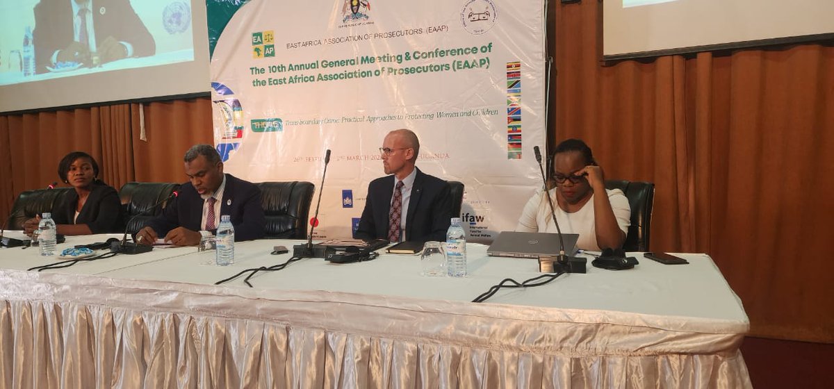 ODPPKE_cafe's tweet photo. The first panel session discussion was chaired by Mr. Noordin M. Haji, @ODPP_KE . The panelists unpacked the gaps and way forward in SGBV. The experience of countries in adopting court protective measures and psychosocial support for victims of SGBV.
#EAConference
#EndSGBV https://t.co/2EdSfJKd1f