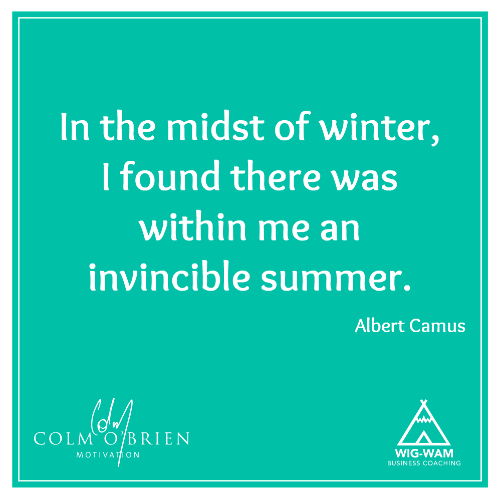 COBMotivation's tweet photo. #WorkPlayLive #WIGWAMWisdom #CoffeeWithColm #MondayMotivation https://t.co/0W59Y6jK3U