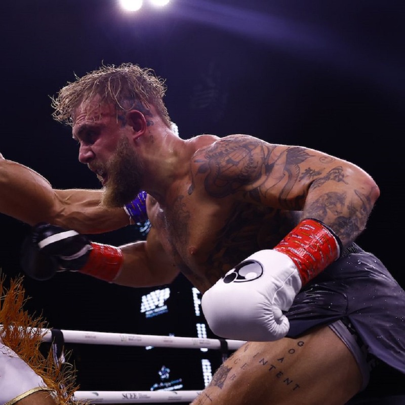 SkySportsNews's tweet photo. Jake Paul will force a rematch with Tommy Fury after he lost a split decision in their clash on Sunday.