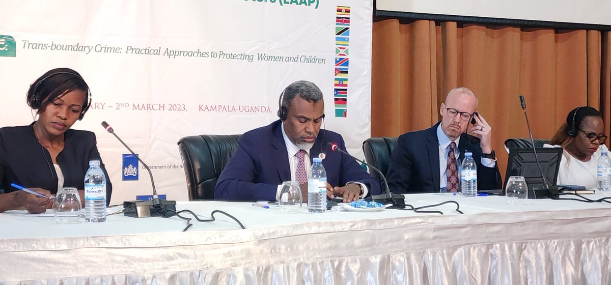 ODPPKE_cafe's tweet photo. The first panel session discussion was chaired by Mr. Noordin M. Haji, @ODPP_KE . The panelists unpacked the gaps and way forward in SGBV. The experience of countries in adopting court protective measures and psychosocial support for victims of SGBV.
#EAConference
#EndSGBV https://t.co/2EdSfJKd1f