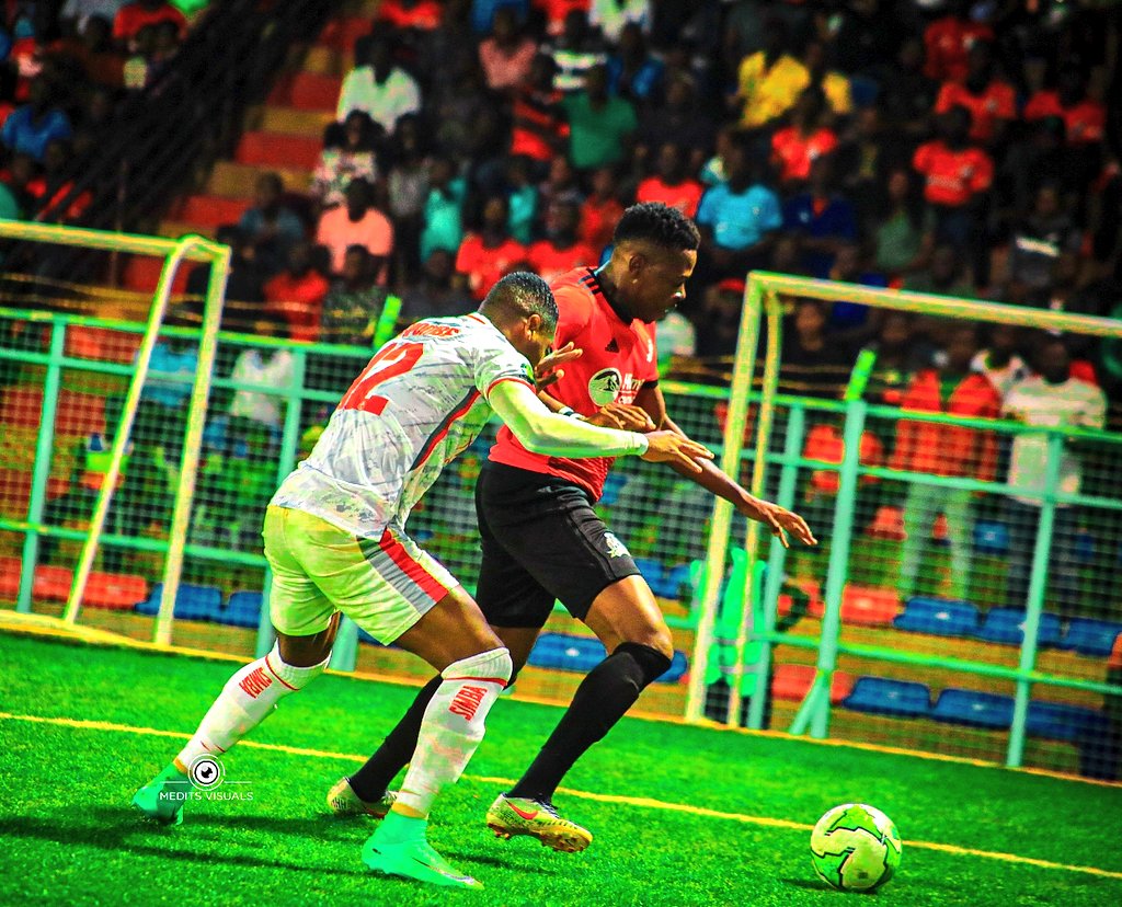 Night Football at the <a href="/StMarysStadium1/">@StMarysStadiumKitende</a>. I am truly proud 🙏

📸 #MeditsVisuals
