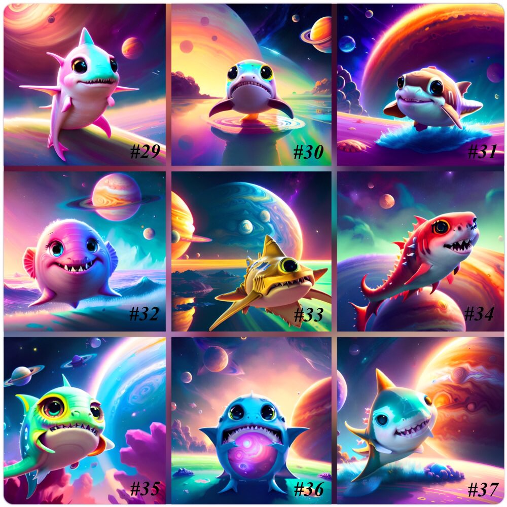 MooningSharkArt's tweet image. Gm ☀️ 
Humans have been polluting Earth for too long, leading to a huge climat decline.
Sharks have decided to look for a better place and adapted to travel in space and survive in extreme conditions.

Join the Mooning Sharks nft family now

Opensea: opensea.io/collection/moo…