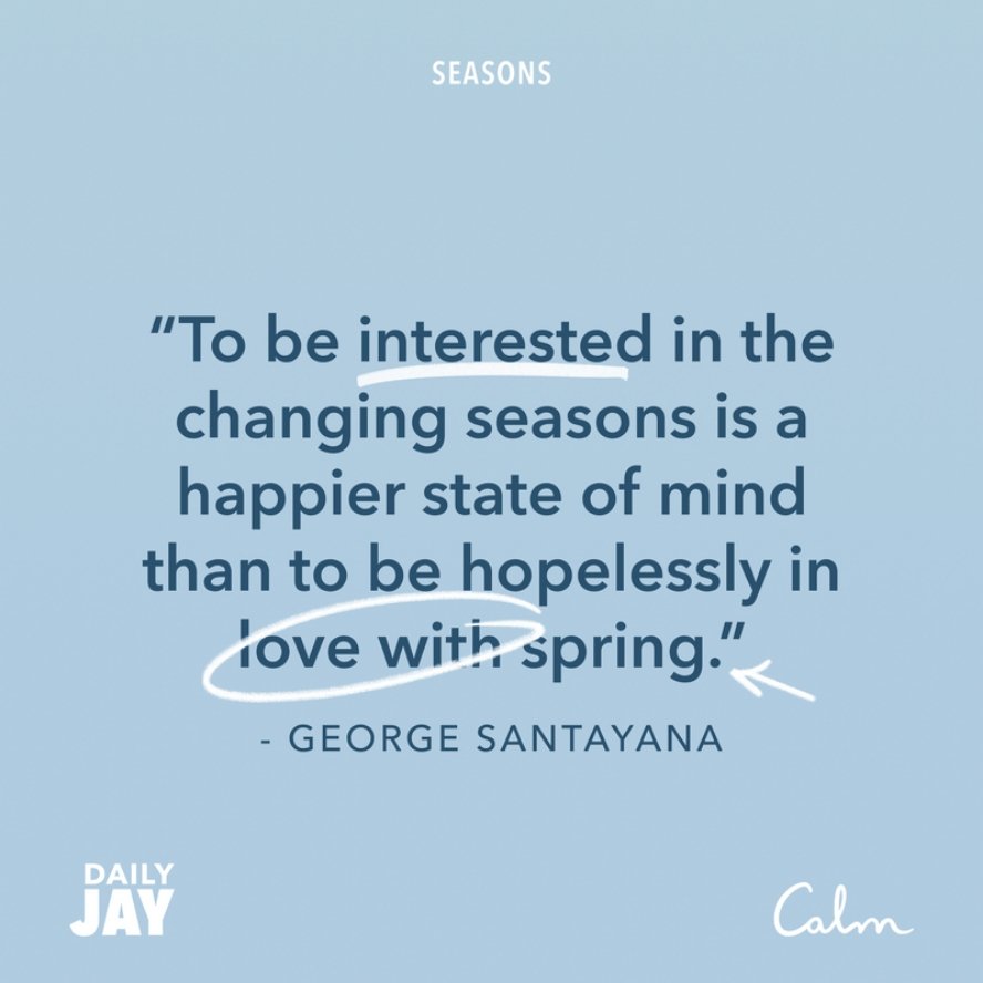 I love how <a href="/jayshetty/">Jay Shetty</a> always seems to know what I need from a meditation. Starting a new season today, walked in the snow, resisting something the past few weeks - how did you know Jay!
<a href="/calm/">Calm</a> 💙