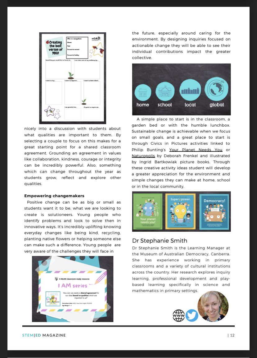 We are so proud to have contributed many articles over the past two years to this amazing publication. Thank you for your vision Fiona and hard work building such a great community of supportive educators. Read our final article on student voice via the link below.