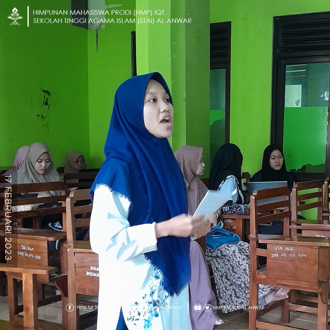 IqtHmp's tweet photo. Potret Seleksi Lomba MSQ (Musabaqah Syarhil Qur'an)
.
.
.
Jangan Lupa Follow &amp; Like
@hmpiqtstaialanwar
----------------------
#hmpiqtstaialanwar
#staialanwar https://t.co/Zfj6leonLD