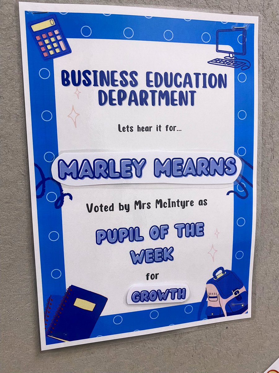HarrisBusEd's tweet image. Business pupils of the week 🏆⭐️🥳 

Huge well done to Marley, Aoife, Skye and Jac!
