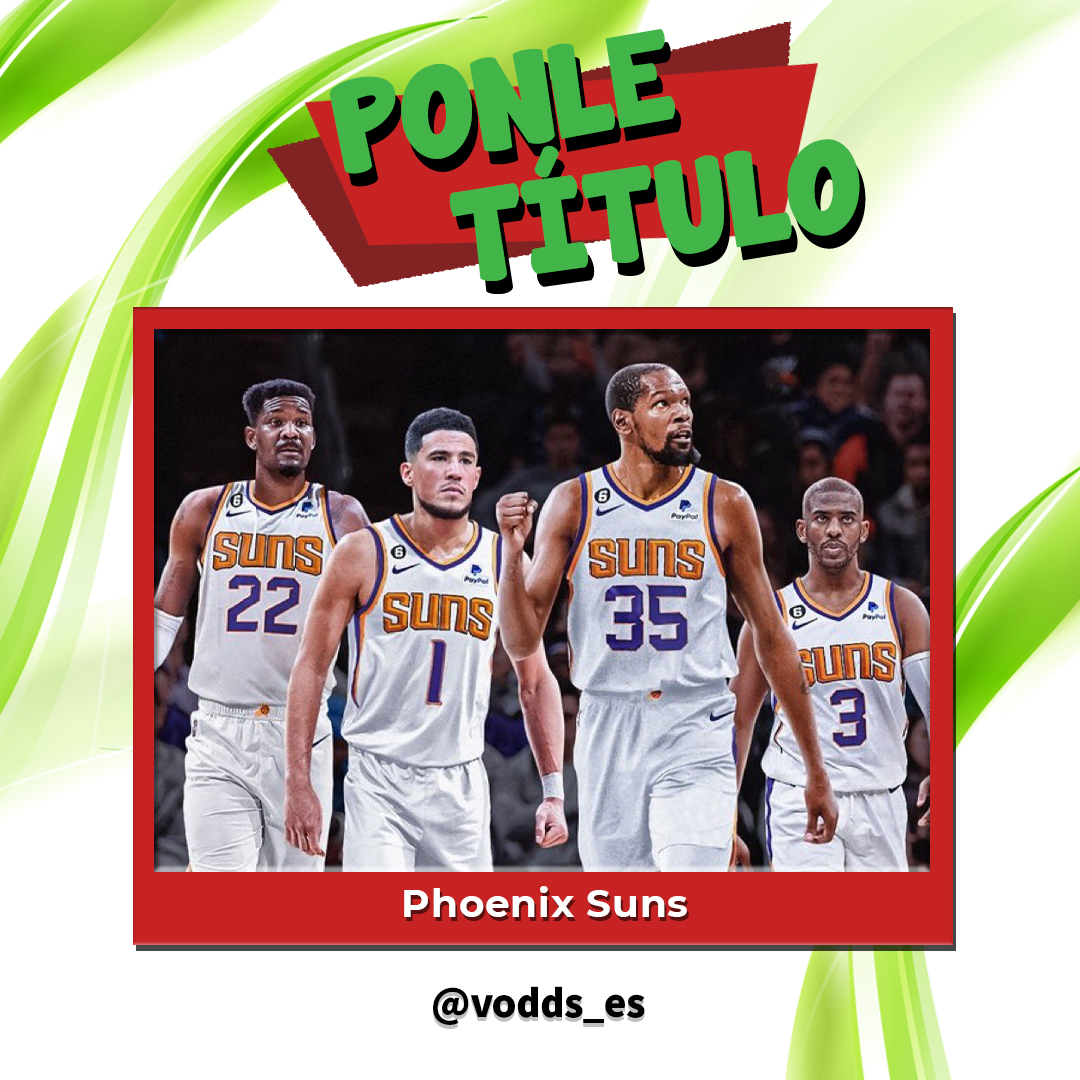 vodds_es's tweet photo. 🕹️ ¡#PonleTitulo a esta foto y tendrás la oportunidad de conseguir 10$! 🎁 💰
😎 ¡Juega y entra en el sorteo! ⬇️
Participa:
1⃣ Síguenos
2⃣ Dale Me Gusta & Retwittea este tweet
3⃣ Comenta tu respuesta y usa los hashtags #VOdds y #voddsgames
#juego #NBA https://t.co/txqOptxl2n