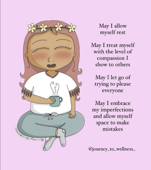 BCDLEEDS's tweet photo. Self-care is about looking after and prioritising your own wellbeing. It's about listening to how you're feeling and trying to understand what you need. Take the time to rest and recharge today.
IMAGE CREDIT @journey_to_wellness_
#selfcare #mondaymotivation https://t.co/DYGLtizUlR
