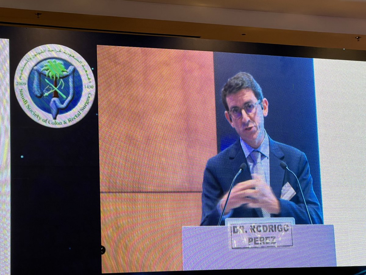 sscrssa's tweet photo. Excellent presentation by Dr. Rodrigo Perez  @R_Perez_MD 
Rectal Cancer - Who Needs Total Neoadjuvant Therapy (TNT): The Surgeon’s Perspective 
#RAPIDO 
#SSCRS2023 #SSCRS  
#colorectalsurgery #colorectaldisease #colorectalcancer https://t.co/FxeL8BJ7c4