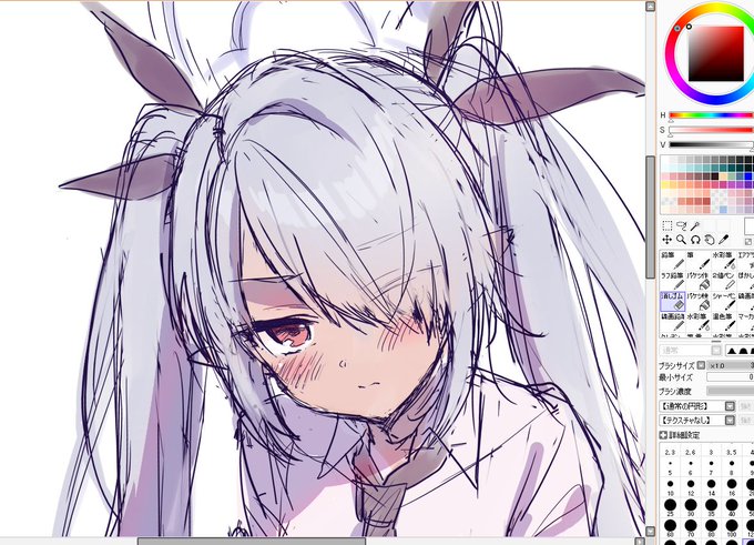 初描きイオリチャン… 