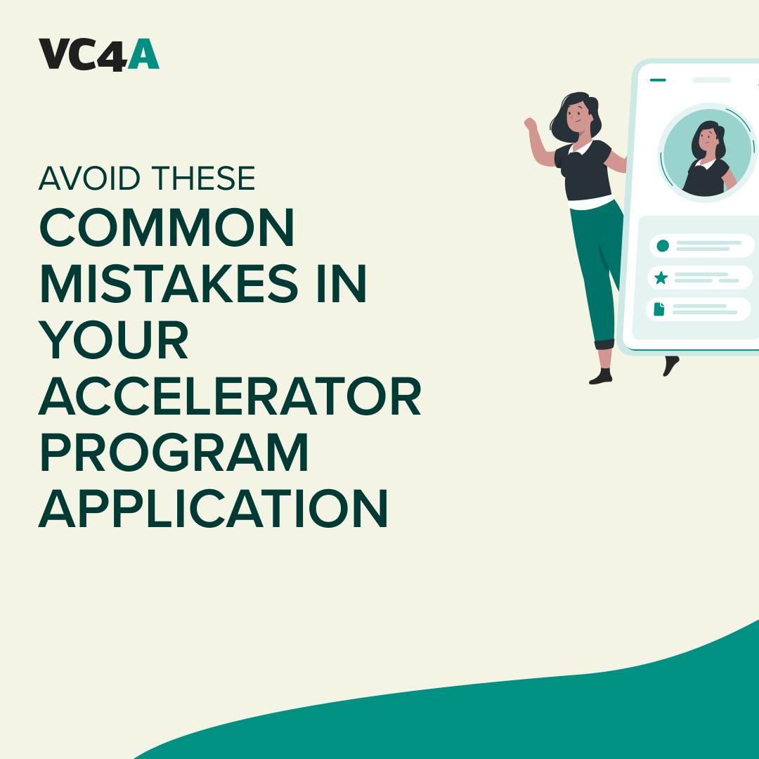 Our latest article compiles the most common mistakes that could be holding back your application to startup programs and how you can fix them.  #StartupTips #ApplicationMistakes #VC4A
_
Read more 💡 vc4afri.ca/n5p