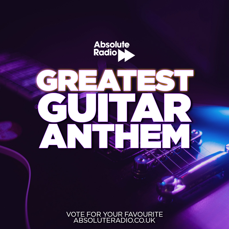 What is the Greatest Guitar Anthem of all time? Over the next few weeks, we're embarking on a quest to crown one guitar based song, as the greatest. You can cast your vote here 👉 bit.ly/GuitarAnthems #GreatestGuitarAnthem