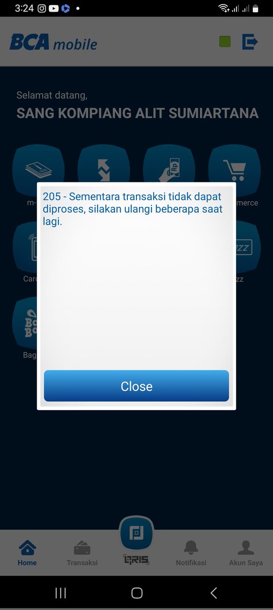TVLombok's tweet photo. @HaloBCA 
Sudah normalkah?? https://t.co/k26h8xPEli