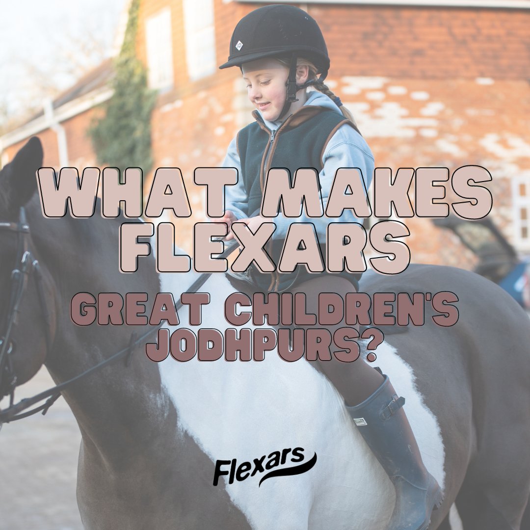 🚨New blog alert🚨

"What makes Little Flexars great children's jodhpurs?"

Read it here: l8r.it/i4R4

Do you love Flexars for your kids?🥰