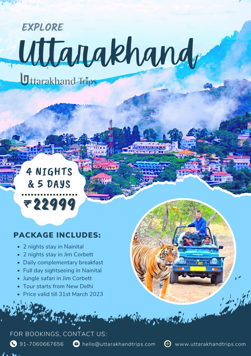UKTripsTours's tweet photo. Explore Uttarakhand with Us https://t.co/N0g1REBFrH