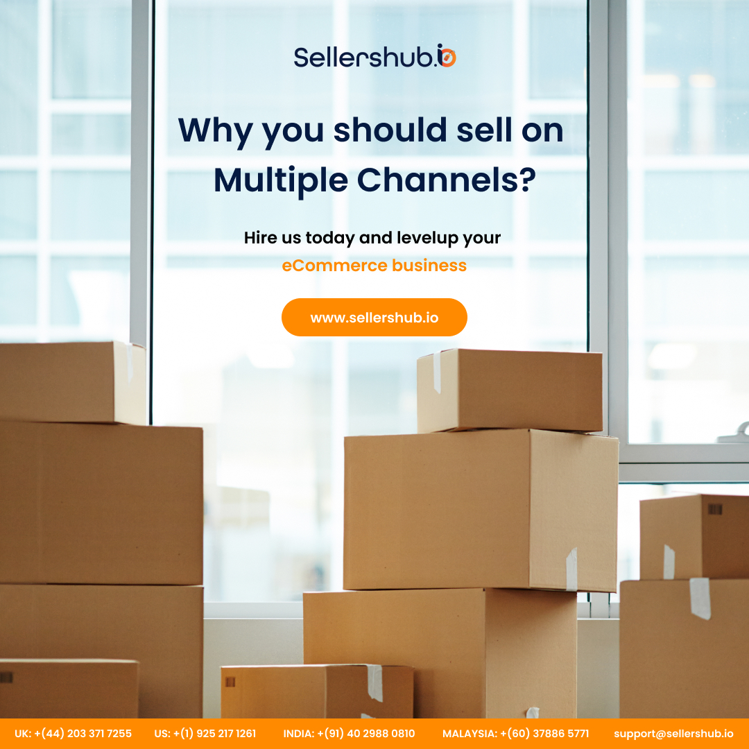 sellershub_io's tweet image. Why you should sell on multiple channels?
The very first reason for selling on multiple channels is that people might easily discover your brand, no matter which platform they visit. 
#OnlineSellers #Boostsales #Ordermanagementsoftware #InventoryManagementsoftware #Sellershub