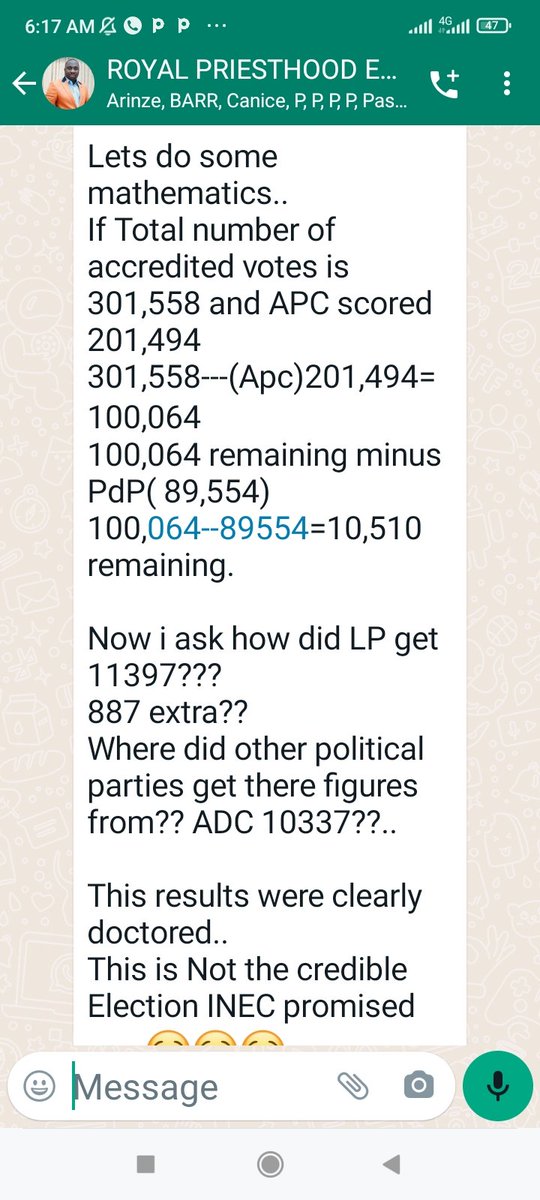 UrVillagePple's tweet photo. This math is not mathing  #2023GeneralElections #ElectionResult #EdoState #Obidients https://t.co/nxyNXAHwC6