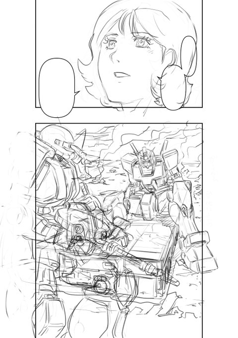 ピューリッツァー下絵。 