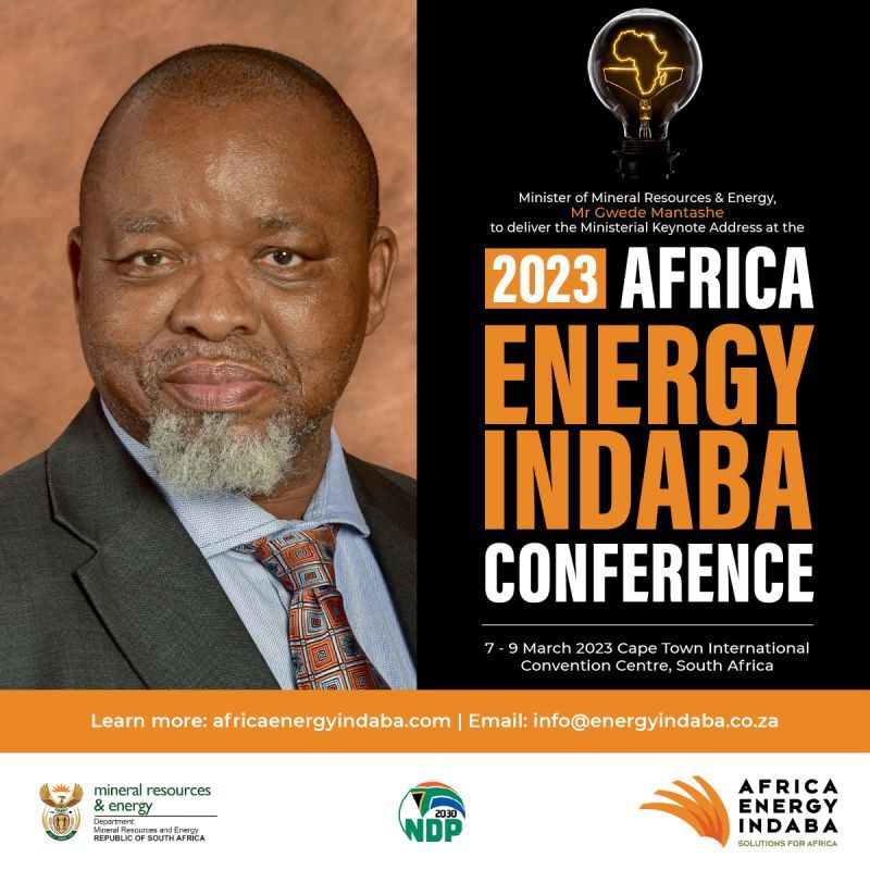 infrastructure4's tweet image. [#AEI2023] Minister of Mineral Resources and Energy, Gwede Mantashe (MP) will on Tuesday, 07 March 2023, deliver a keynote address at the 2023 Africa Energy Indaba in Cape Town. 

REGISTER to not miss out as we seek solutions to Africa's #energy crisis: energyindaba.co.za