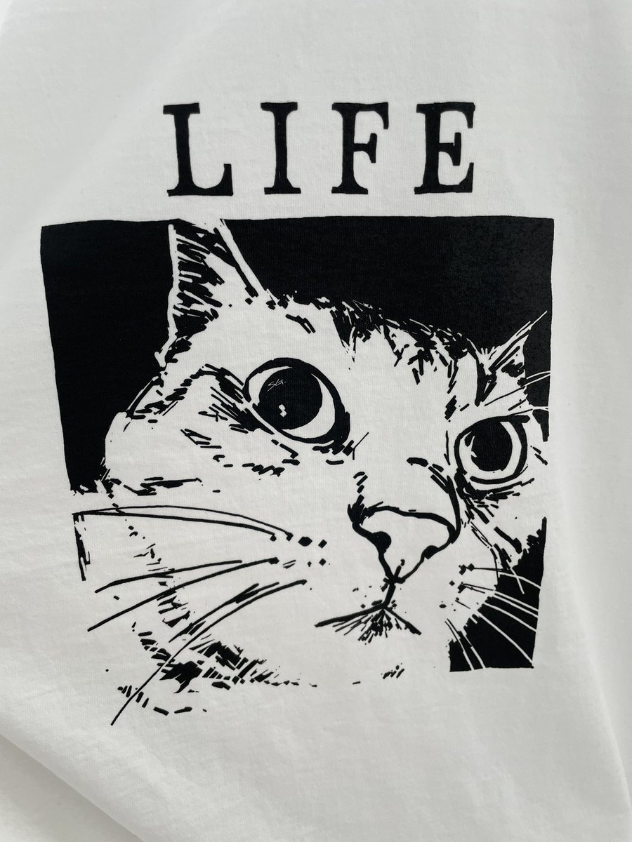 ねこロンTのMサイズ完売しました🙏🏼
Lサイズはまだあります 