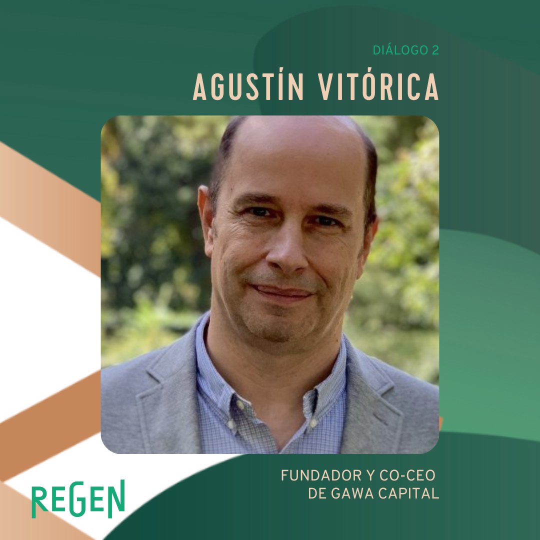 🔵 Agustín Vitórica Gutiérrez-Cortines, en el Diálogo 2 | Economía regenerativa en el postcrecimiento.

Fundador de @GAWACapital y pionero de la inversión de impacto en España. GAWA es la empresa de inversión de impacto más grande de España con más de 180 millones de inversores.