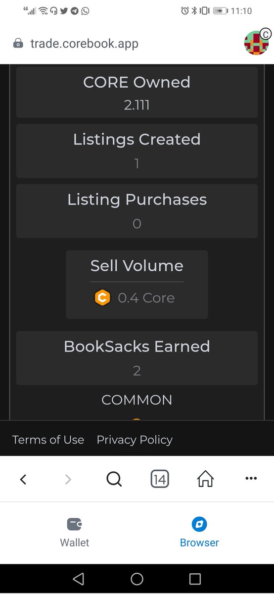 pyper442's tweet image. @CoreBookApp
#corebookapp $Book

Core wallet address

0x9f22298cDB09e273EE5dd399D0e8FC2F12F03C3d
