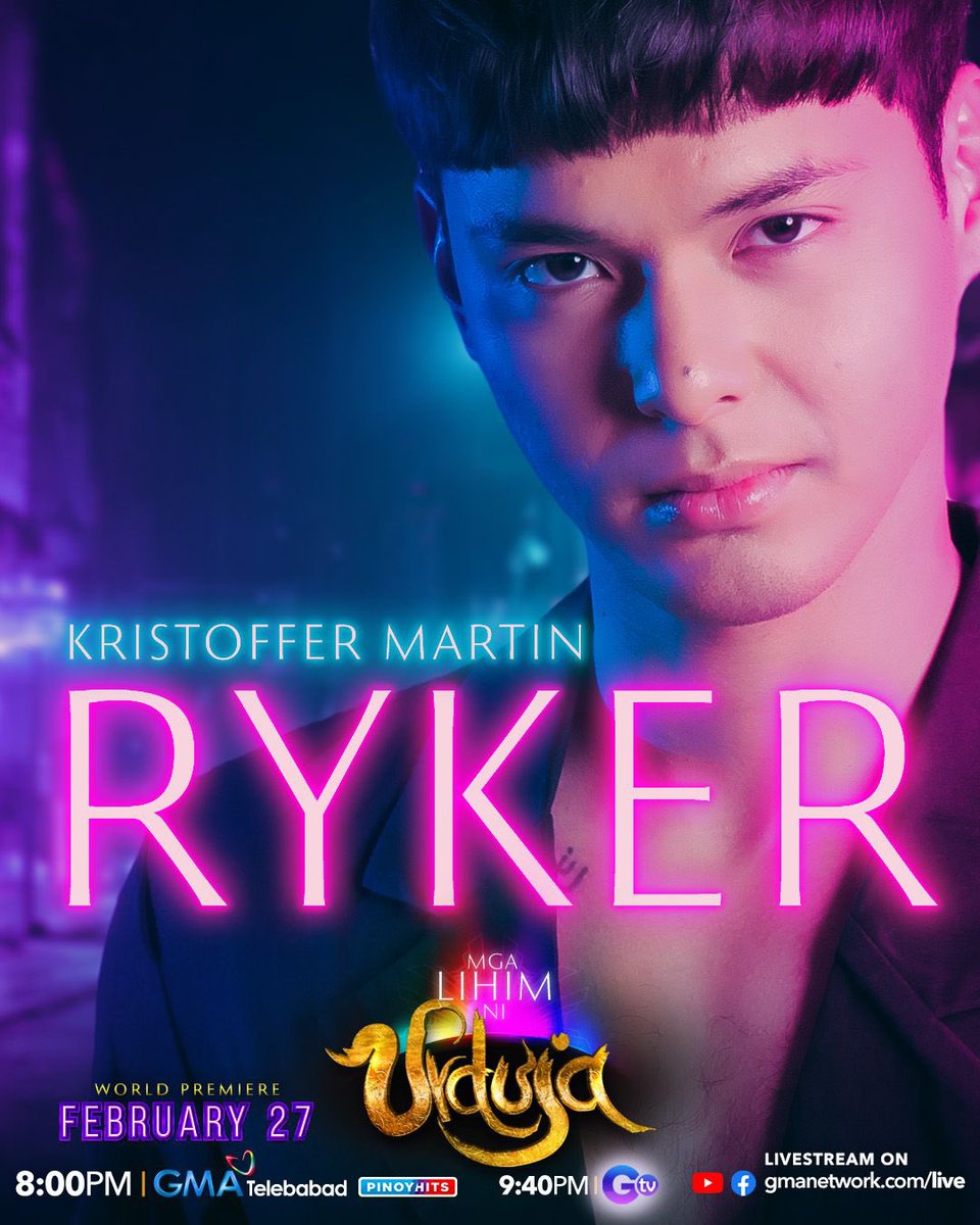 KapusoAllAccess's tweet photo. PANCHO MAGNO (@MagnoPancho) AS KENZO

KRISTOFFER MARTIN (@flinsTUNs) AS RYKER

#MgaLihimNiUrduja https://t.co/f6axIXAgkN